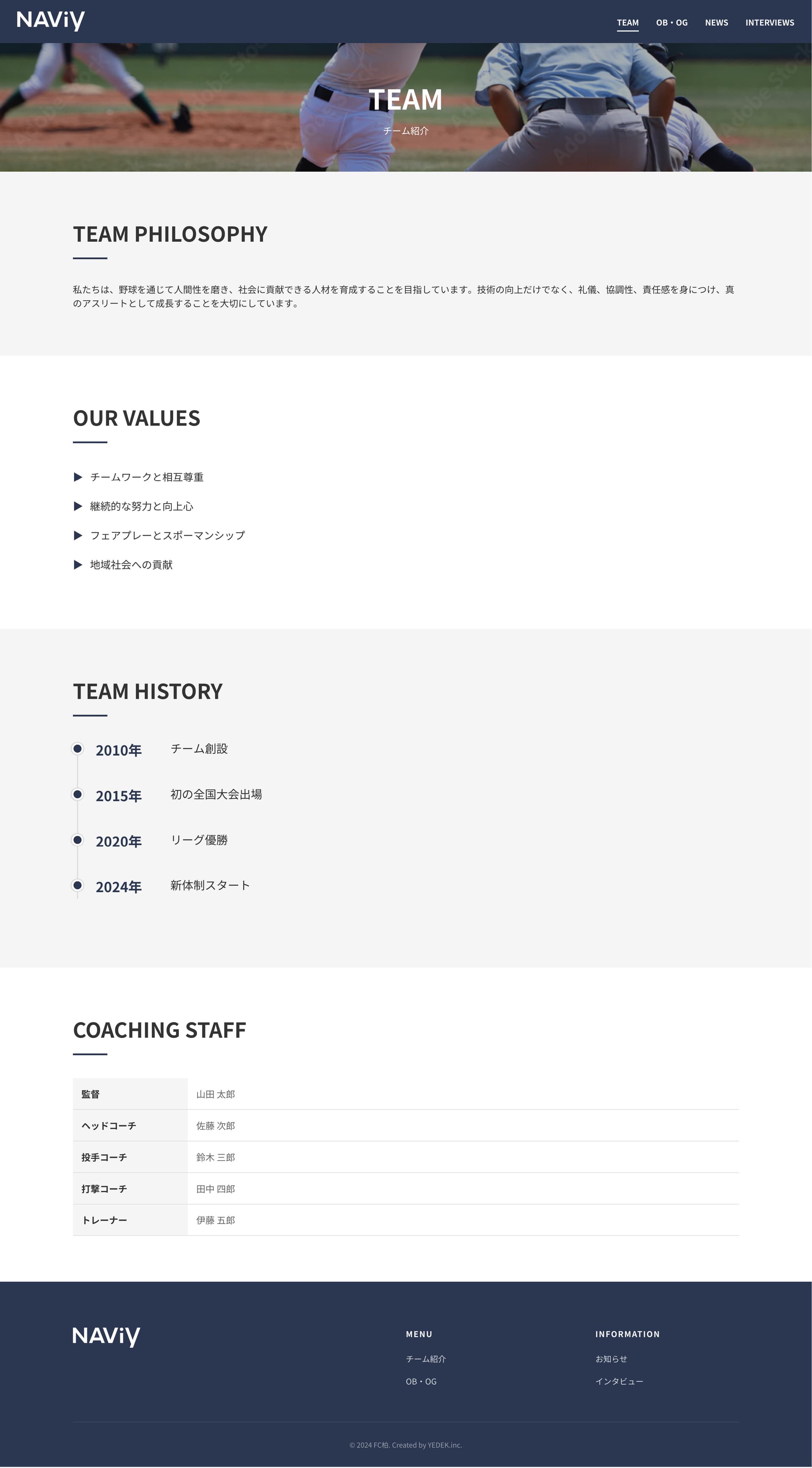 チーム紹介